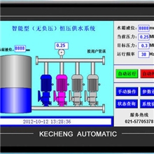 7寸触摸屏人机界面智能变频恒压供水控制器恪成KCGS742，体验试用