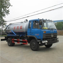 东风平头吸污车