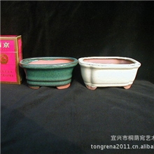 【注浆】4英寸多颜色釉盆盆景盆组合套可随意组合