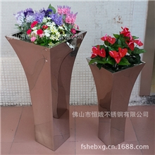 恒娥不锈钢花盆厂专业制造花盆首选产品