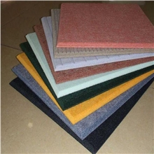 聚酯纤维吸音板环保零甲醛隔音装饰材料KTV家庭影院会议室隔音