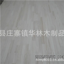 华林木业专业生产:辐射松集成材指接板