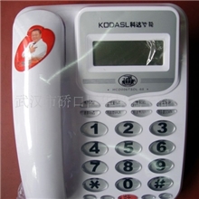科达68型来电显示电话机,普通电话机优质办公电话清晰按键