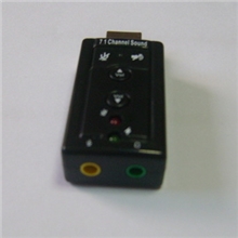 厂家大量批发CM108USB7.1声卡外置声卡k歌声卡欢迎订购