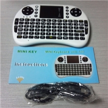 UKB-500-RF2.4G无线键鼠多功能键盘一体迷你键盘minikeyboard