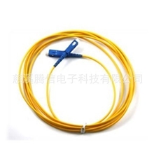 光纤跳线图片SC-SC-UPC光纤跳线电信级跳线单模单芯跳线