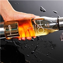 批发定制创意车载户外玻璃水杯高挡手提玻璃杯