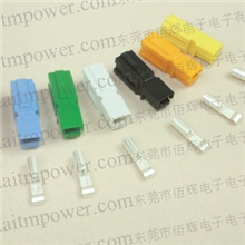 连接器厂家提供电连接器巡逻车电池插头、电动高尔夫充电插头