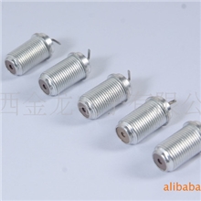 供应F头锌合金插座