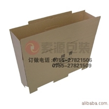 加工生产K型三层瓦楞纸板牛皮纸手提箱