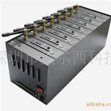 厂家现货8口短信猫池支持大小卡usb/串口俱全带电热插拔