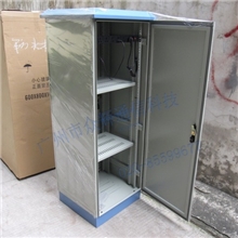 户外监控防水箱0.8米高60*60CM，可安装19英寸设备的落地式防水箱