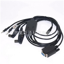 摩托罗拉对讲机五合一写频线5合1写频器CP040GP3688GP340CAB