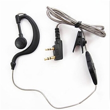 PPS金属丝质对讲机耳机对讲机耳麦高档铝箔粗线音质超好耐拉