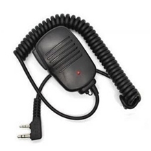 对讲机小手咪话咪带红灯肩咪手麦适建伍宝峰BF-888SUV5R/5RE