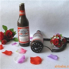 迷你啤酒瓶电话机造型电话机深圳电话机厂家！