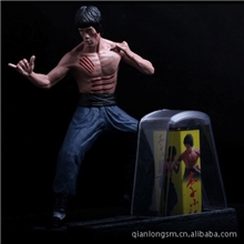 型男偶像/正品CRAZYTOYS李小龙太阳能公仔/摆件/圣诞礼物