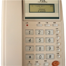 供应TCL正品来电显示电话机37型免装电池免提通话