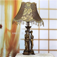 欧式台灯树脂台灯家用台灯复古欧式风格2013年畅销款式895