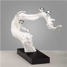 【现货销售】欧式后现代花瓶新古典树脂工艺品家居饰品时尚摆件