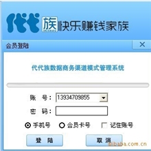 代代族数据商务渠道模式管理系统平台族币加款