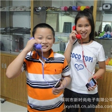 创意通用型MINI复古手机听筒电脑防辐射iphone三星耳机