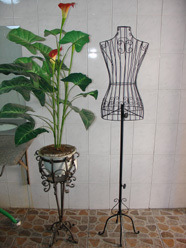 铁艺模特架女模特网店女服装拍摄道具展示架衣模服装店展示架