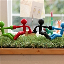 韩版强磁爬墙小人钥匙吸磁铁钥匙挂磁性小人挂钩冰箱贴/便签贴