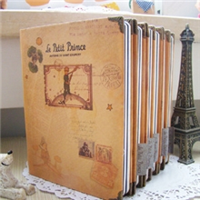 韩国文具金属护角小王子本子记事本日记本笔记本