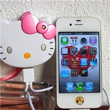 苹果可爱hellokitty充电宝三星HTC小米随身充iphone移动电源