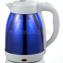 厂家供应新款双层结构不锈钢内胆电热水壶（图）