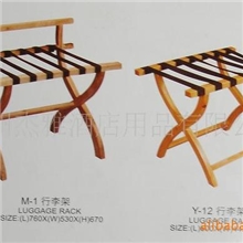 厂家供应多种规格木质行李架(图)