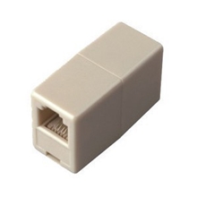 厂家直销RJ45直通头网线延长头网络连接头转接头网络直通