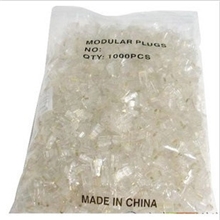 厂价950个/每包工程用网络接头COB普通网线接头网络水晶头