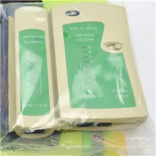 工厂直销供应双用测试仪RJ45网线测线仪电话网络测器测线仪