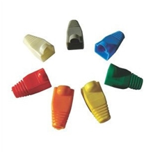 RJ45网络水晶护套8P8C水晶胶套彩色水晶护套超五类水晶护套