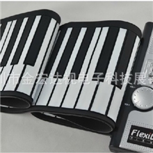 手卷61键带MIDI口软钢琴折叠软电子琴立体键盘钢琴音