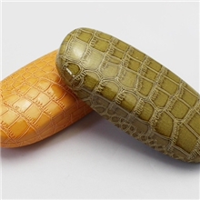 眼镜盒厂家直销铁制光学PU盒光学眼镜盒，款式新颖