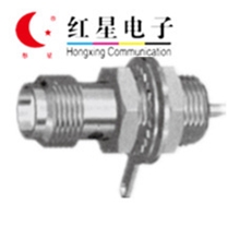 彤星SMA-KY双通镀金纯铜耐高温四氟绝缘同轴射频连接器