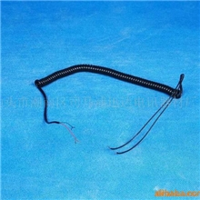 供应电话线电话曲线双针（红、白、黑色）通信线缆