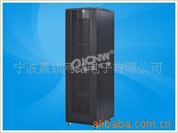 供应19英寸豪华型弧形波浪网孔门服务器机柜