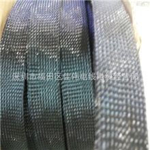 供应16mm蛇纹三织特级加密型保护套管PET编织光纤松套管