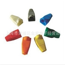 RJ45网络水晶头护套\网线水晶头保护套\水晶头胶套\随机100个一包