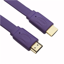 1米8HDMI电脑连接线高清连接线1.4版HDMI扁线支持3D电视