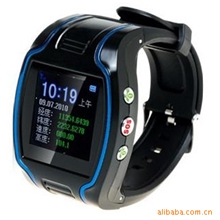 供应老人小孩用GPS定位跟踪手表