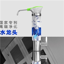 净化水龙头国家专利厂家提供OEM硅藻陶瓷钻晶炭滤芯厨房净水器