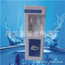 饮水机厂家直销富贵花环保节能全塑温热可定制冷单开门立式饮水机