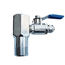 净水器纯水机配件金属球阀进水三通4分进转2分出净水机耗材