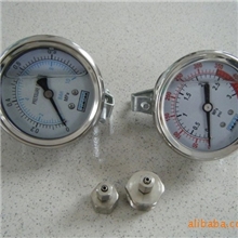 批发供应水处理设备充油压力表面板式压力表