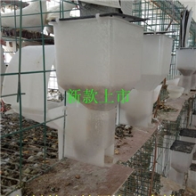 鸽用自动食槽肉鸽鸽子自动料槽自动食盒节粮食盒